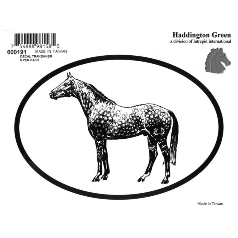 Decal - Trakehner - Pack Of 6 5 x 4