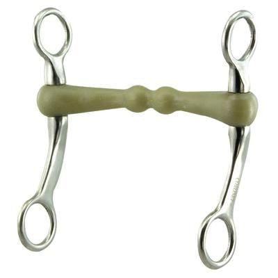 Coronet Flexi Flat Shank Mullen Mouth Bit 5
