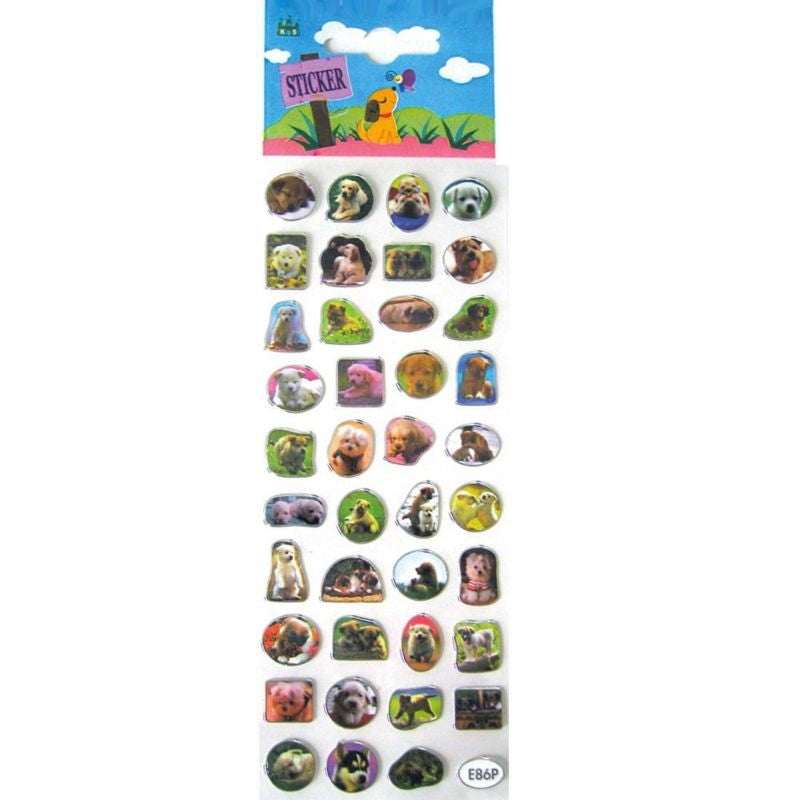39 Puppies Stickers
