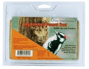 Log Jammer Log Bird Food 0.75 x 0.25 x 0.5
