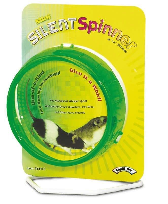 Silent Spinner Wheel For Small Animal 4.5 Assorted