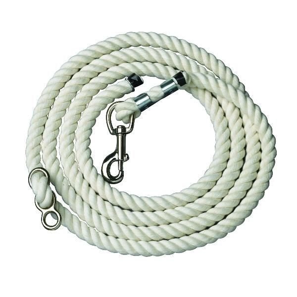 Perris White Cotton Neck Rope 10ft Brn