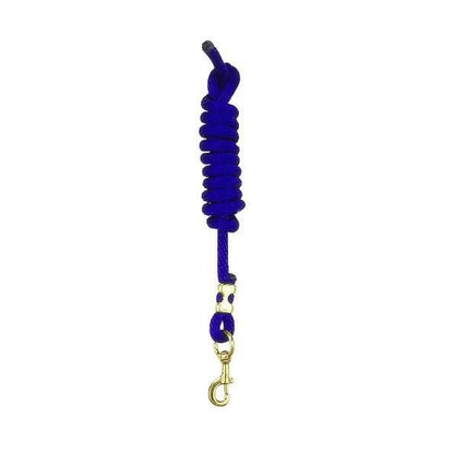 Perris Poly Nylon Lead With Brass Snap 8ft Brn