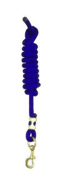 Perris Poly Nylon Lead With Brass Snap 8ft Brn