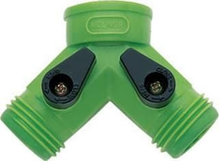 2-Hose Connector with Shut Off