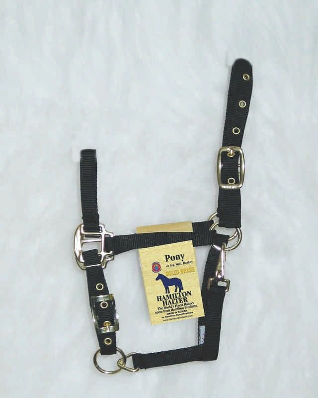 Nylon Chin Halter For Ponies Pony Brn