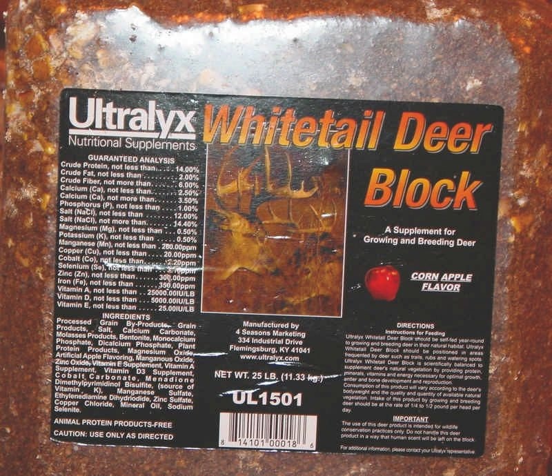 Corn Lix Deer Block Special Order