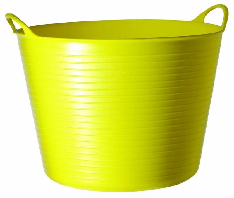 Tubtrugs Flexible Large 2-Handle Tub 10 gal Yellow