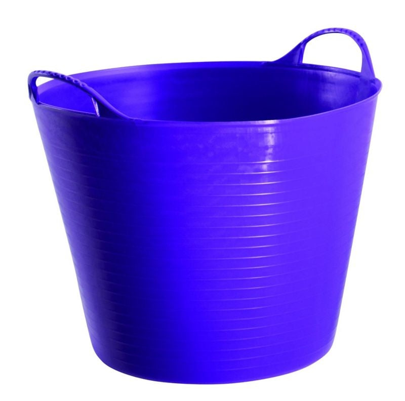 Tubtrugs Flexible Small 2-Handle Tub 3.7gal Purple