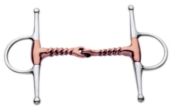 Twisted Cork Screw Copper Mouth Full Cheek