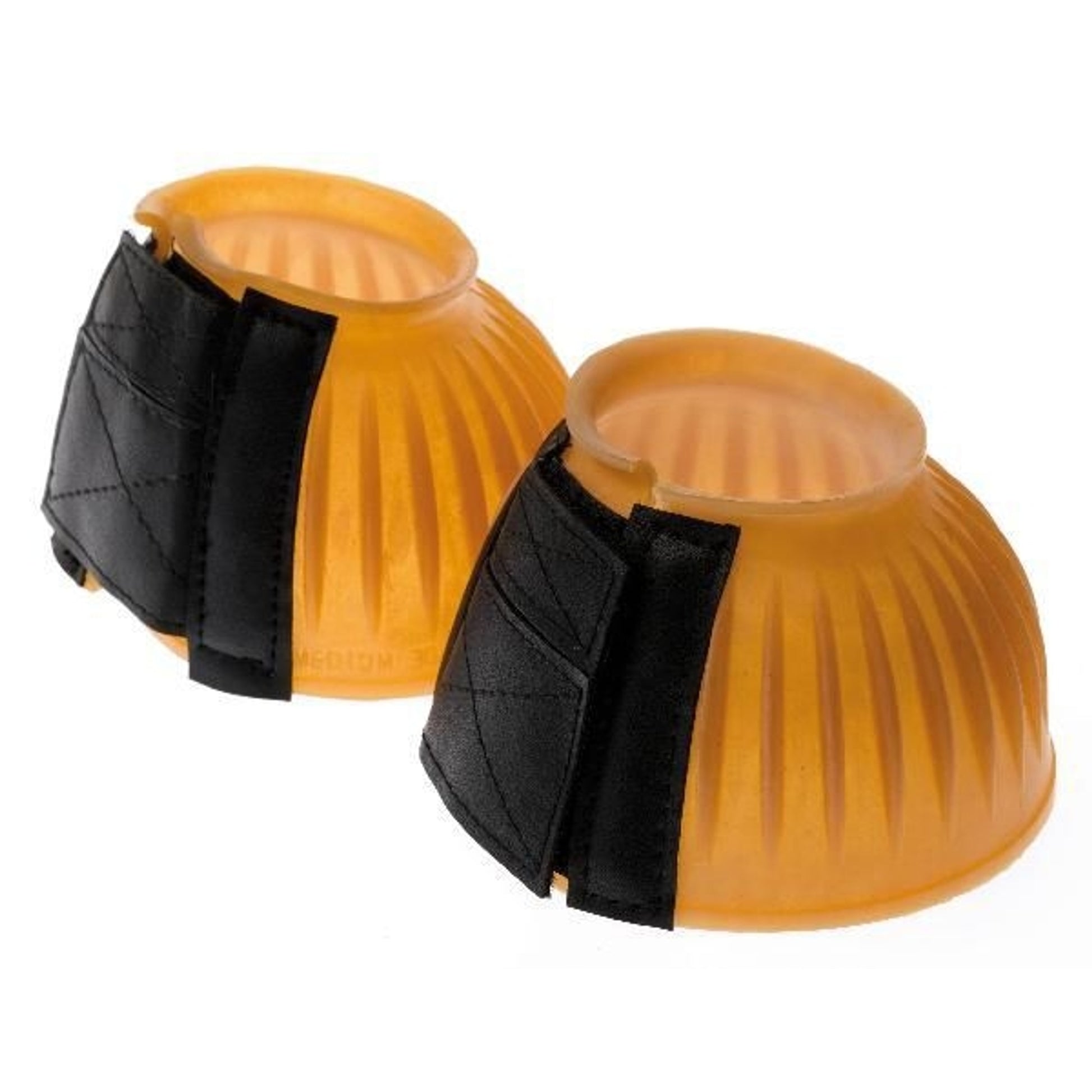 Roma Ribbed Rubber Velcro Bell Boots