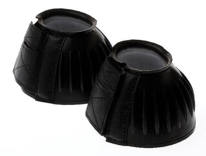 Roma Ribbed Rubber Velcro Bell Boots