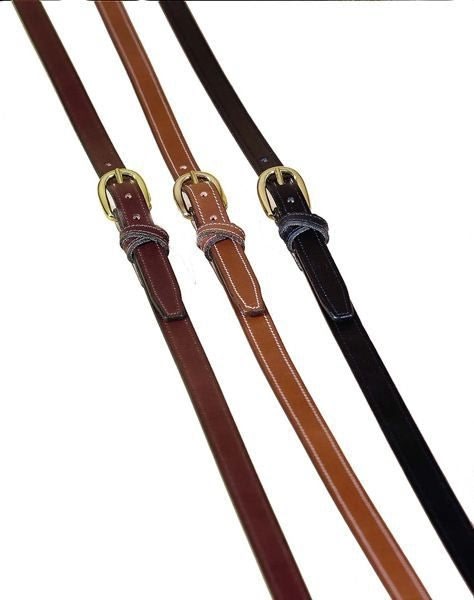 3/4In Crossed Keeper Belt With Brass Buckle 24 Br