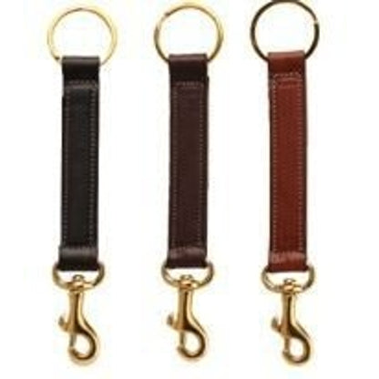 Tory Key Ring Brass Bolt Snap 11/4Inx31/2In Blk