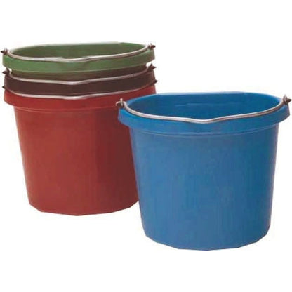 Flat Back Bucket Fb-120 20qt Blue