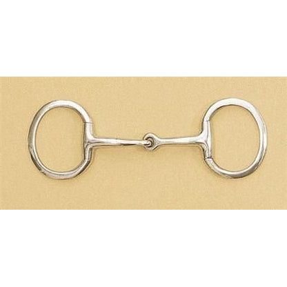 Centaur SS Eggbutt Snaffle W 75Mm Flat Rings