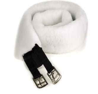 Centaur Fleece Girth Cover 40 40 White
