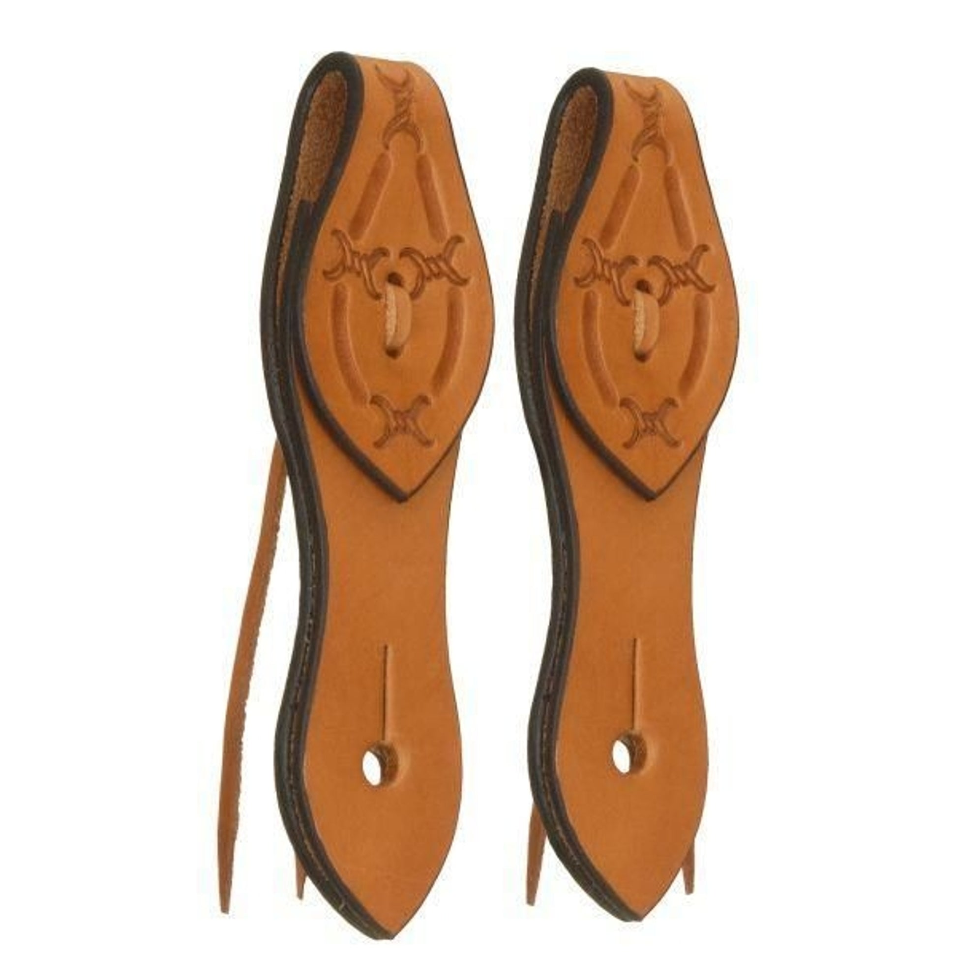 Royal King Tooled Slobber Strap Brn