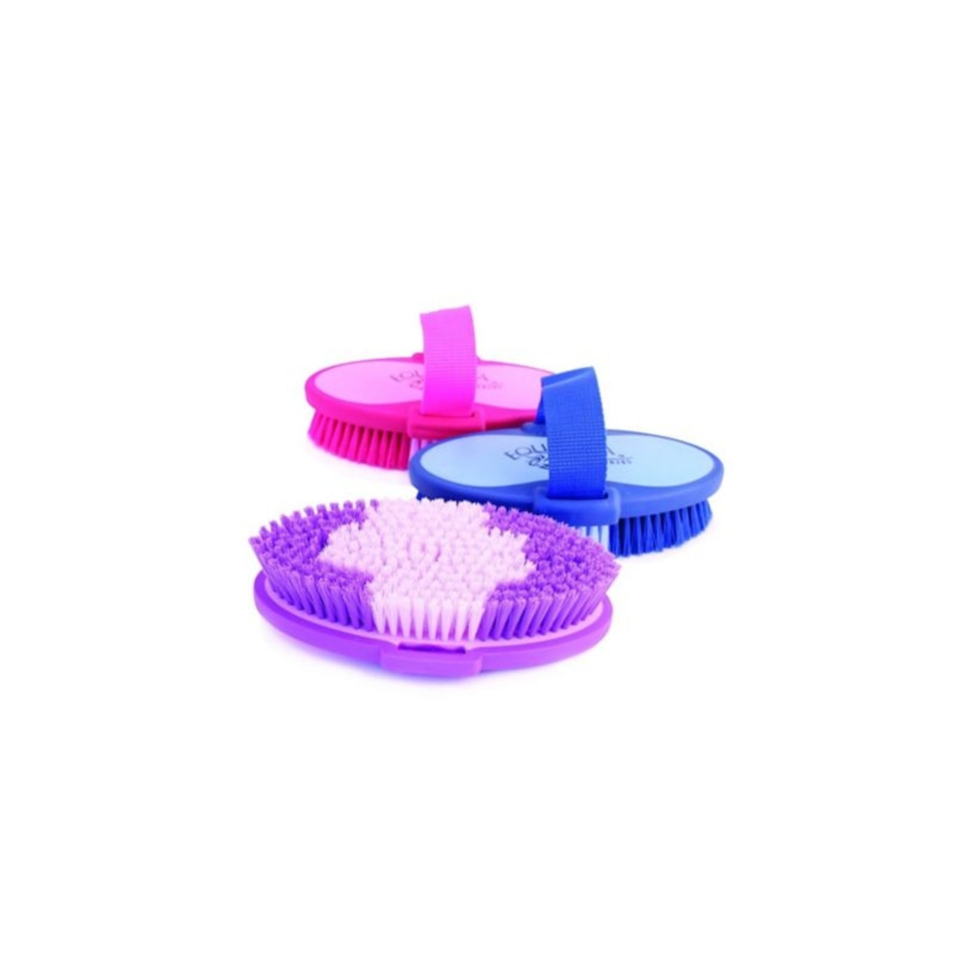 Equestria Sport Body Brush with Strap 6 3/8" Pink
