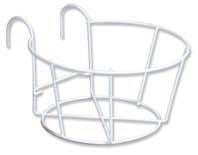Railing Pot Holder 1.5 Inch White