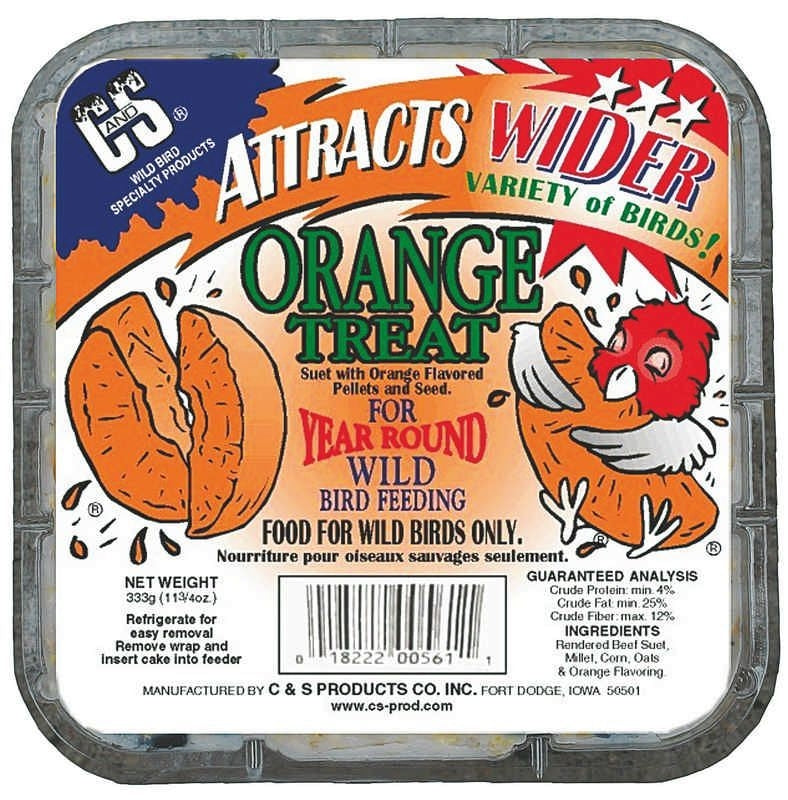Orange Treat Suet 11.75oz