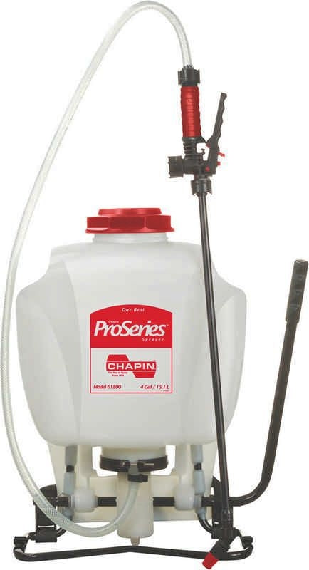 Pro Series Backpack Sprayer 4 Gallon Red