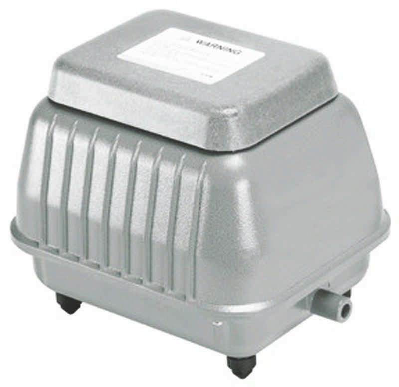 Pond Air Pump Deep Water 3600 Cu In/Min Silver