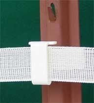 U Post Tape Insulator 25 Pack White