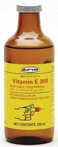 Vitamin E-300 Injection 250 Milliliter Yellow