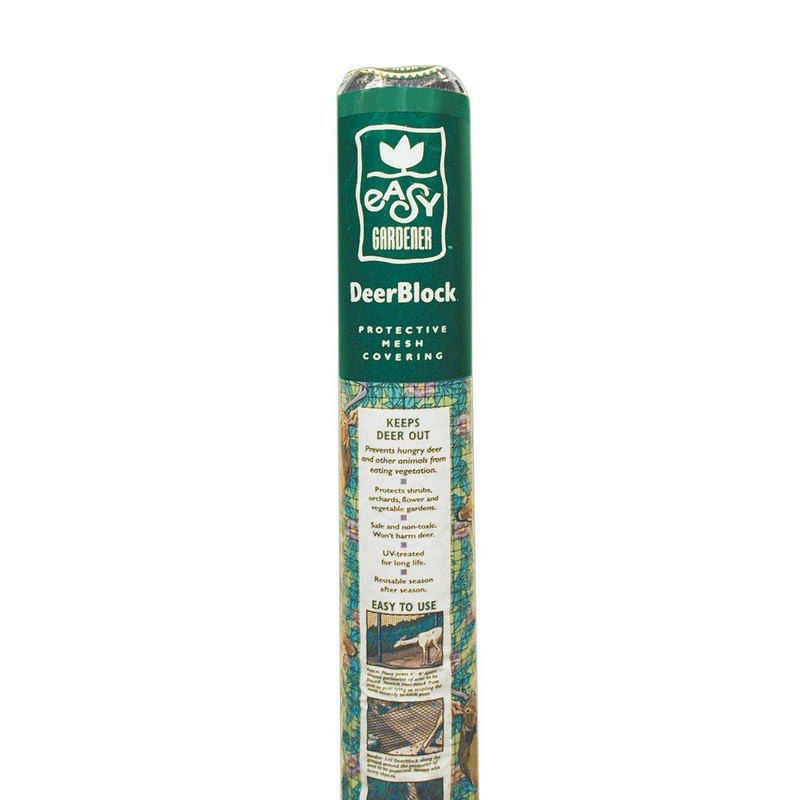 Easy Gardener Deer Block 7 x 100 Feet Black