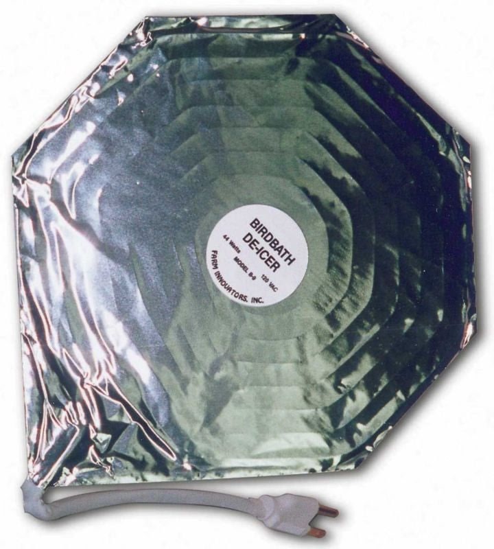 Farm Innovators Bird Bath Heater Deicer