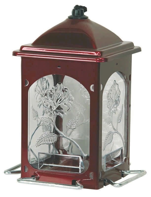 Scarlet Rose Bird Feeder