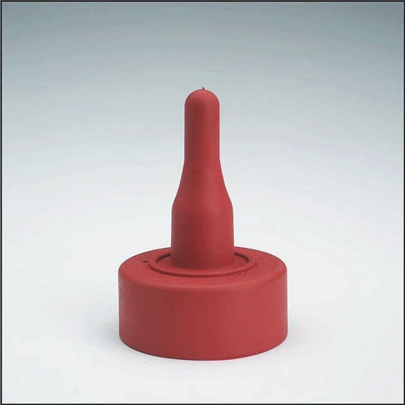 Snap On Lamb Nipple Red