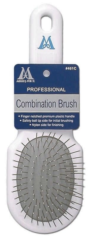 Combination dog Brush Large Green