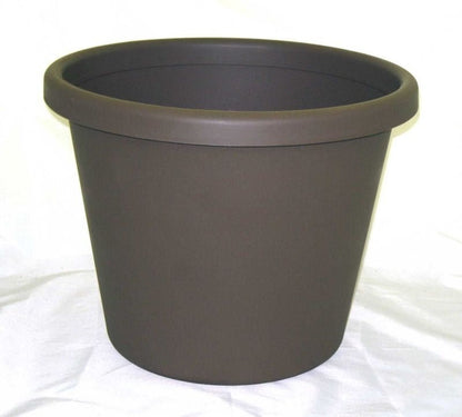 Classic Flower Pot 16 Inch Brown