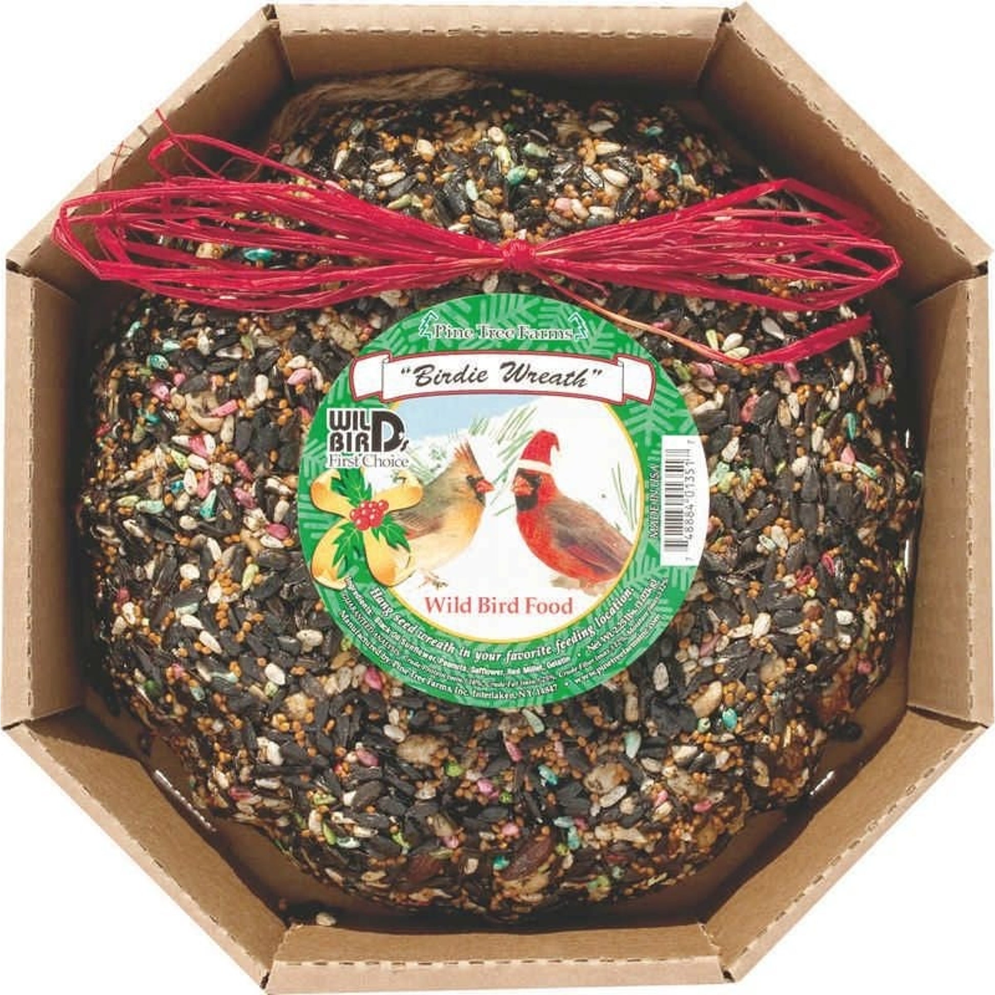 Hanging Birdie Seed Wreath 2.25 Pound