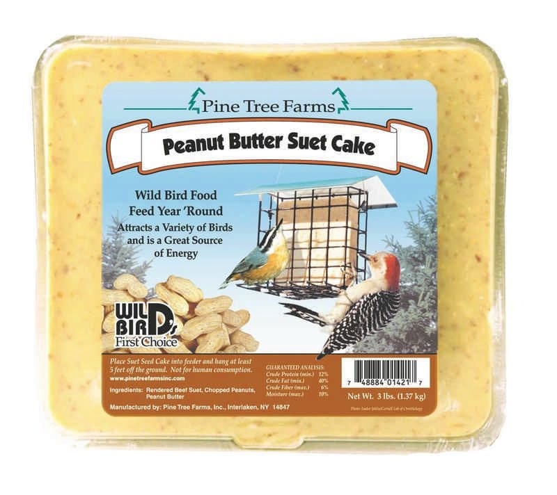 Peanut Butter Suet Cake 3 Pound Peanut Butter