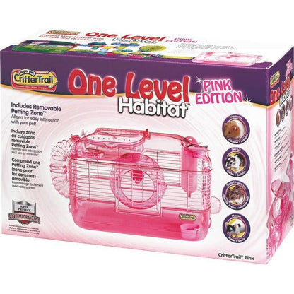 Crittertrail Pink Rodent Home Pink