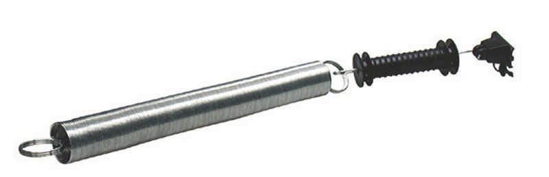 Spring Gate Kit For Wood Posts 16 Ft Silver