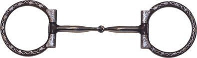 Metalab Antique Barb Wire Snaffle Dee Bit 5.125 Br