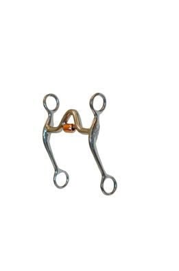 StainlessSteel Quart Horse Bit/Copper Cricket 4.75