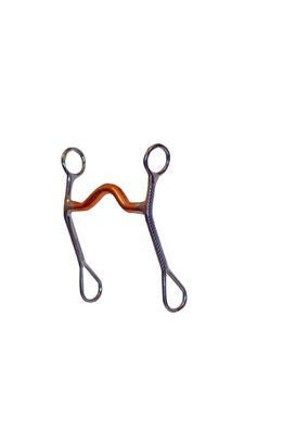 Metalab Stainless Steel Curb Bit Low Port 5 Brn