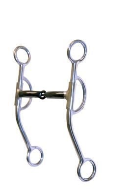 StainlessSteel Double Rein Bit With Copper Inlay 5