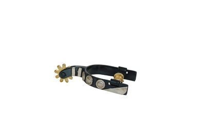 Metalab Black Satin Youth Trophy Spur BlkSatin
