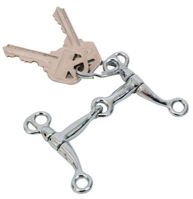 Metalab Tom Thumb Bit KeychainBk/Wh