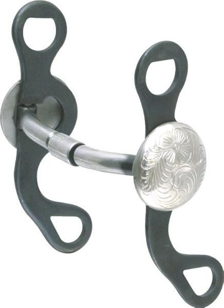 Abetta California Shank Snaffle Bit 5 Brn