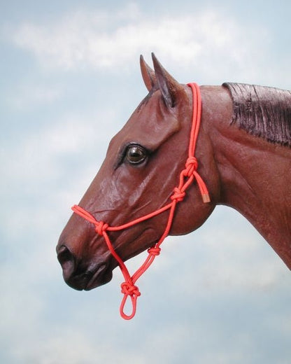 Tough1 Miniature Poly Rope Halter Sm Purple
