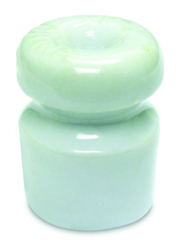 Zareba Ceramic Insulator with Nails 25 Pack White