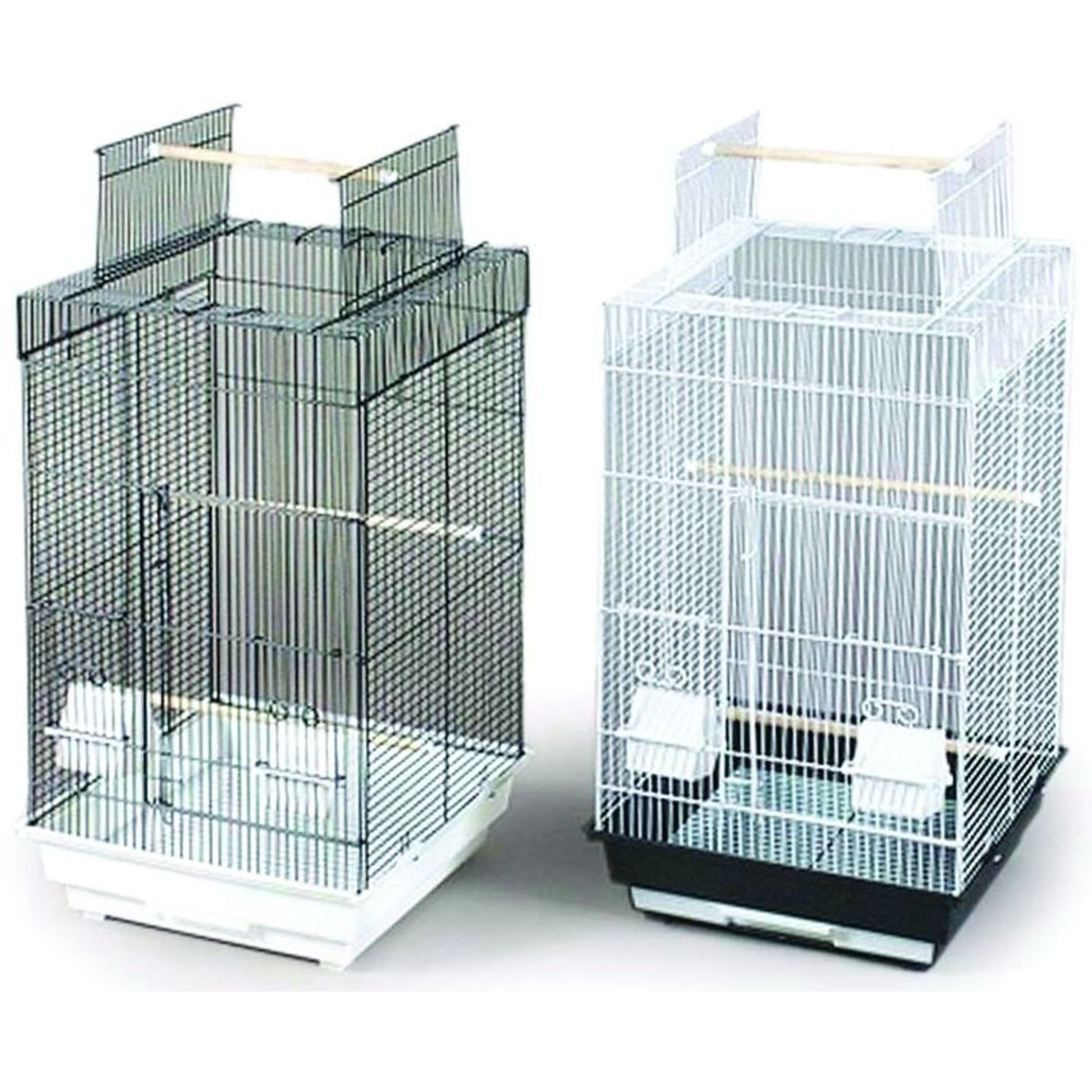 Prevue Hendryx Cage Playtop Keet 16x16x26 4 pack