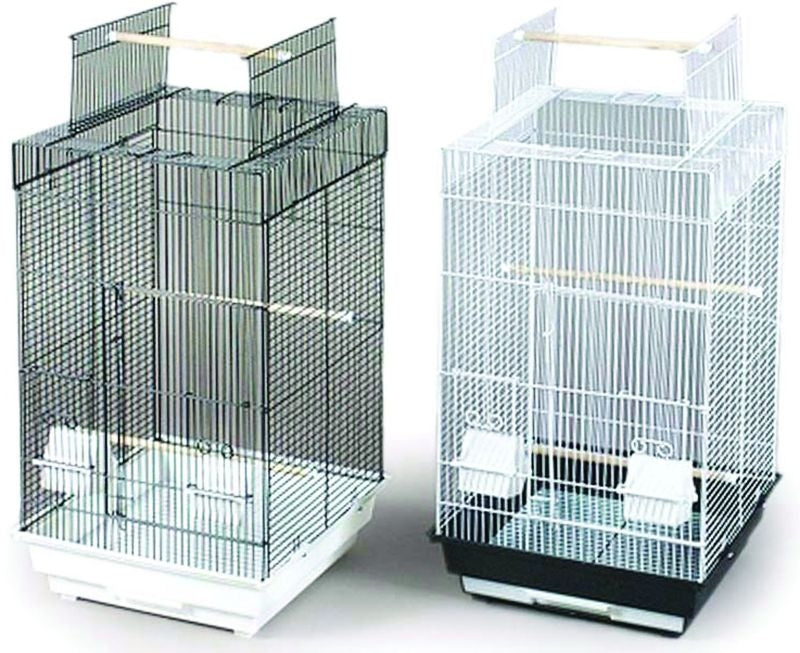 Prevue Hendryx Cage Playtop Keet 16x16x26 4 pack
